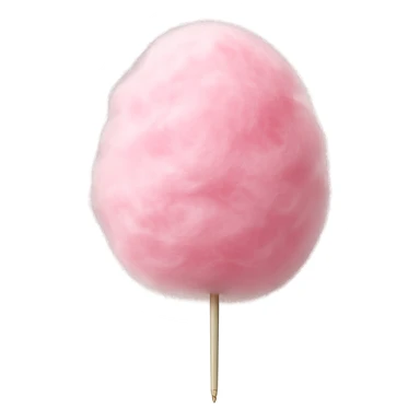 pink cotton candy sticker