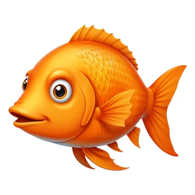 The Derpy looking fish looking to the right sticker