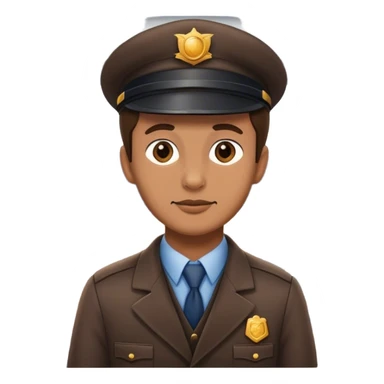 train conductor sticker