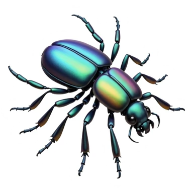 beetle side view sticker