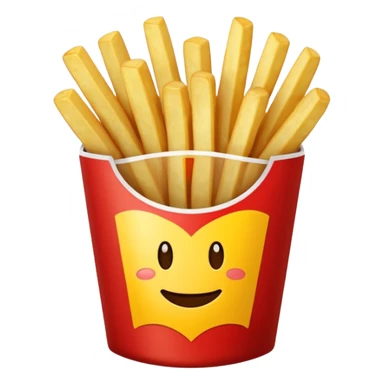 Mcdonald's fries  sticker