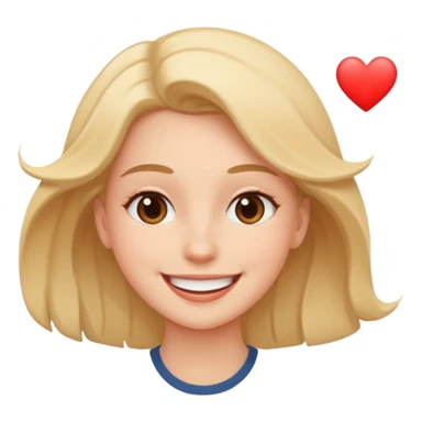 Fall in love sticker