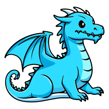 Ice Dragon,  sticker