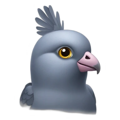 Roi des pigeons sticker