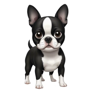 Boston terrier  sticker