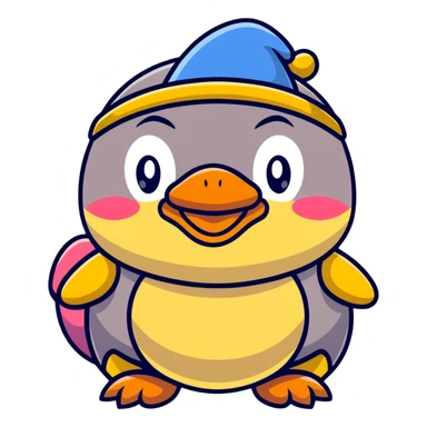 King Dedede drooling with big eyes and tongue out sticker