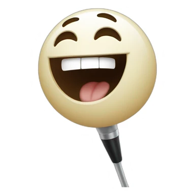 Happy soul singing sticker