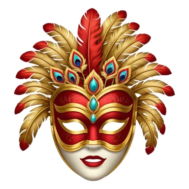 Theatre Performance Mask sticker