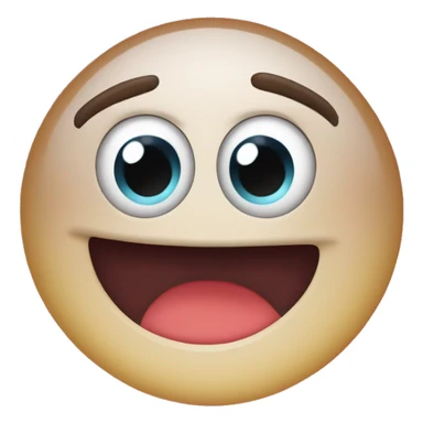 “Create a bright, vibrant angry emoji with big, furrowed eyes, downturned eyebrows, and a tense mouth, like popular TikTok emojis.” sticker