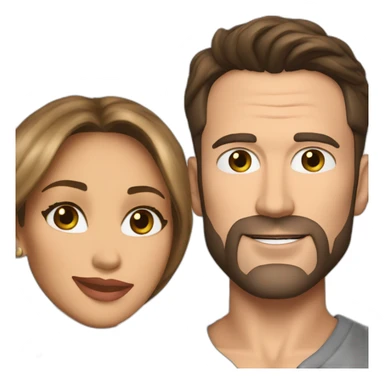 Jlo and Ben affleck sticker