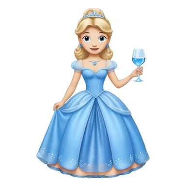 cinderella emoji sticker