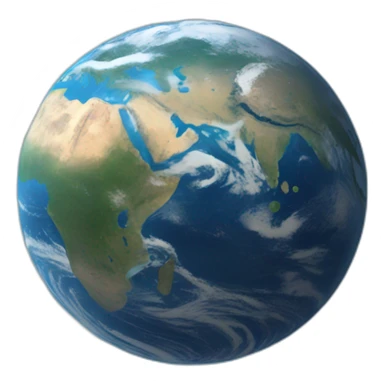 Retweet sign circling earth sticker