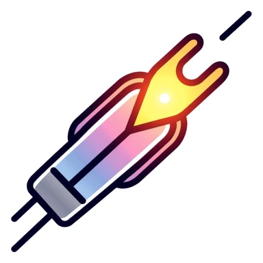 optical fiber cable with glowing light transmission sticker