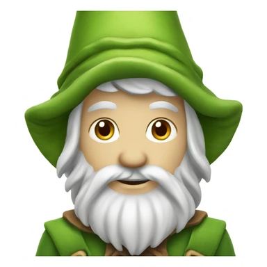 Lutin de jardin sticker