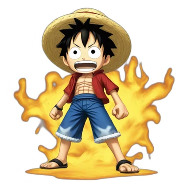 Luffy gear 2 sticker