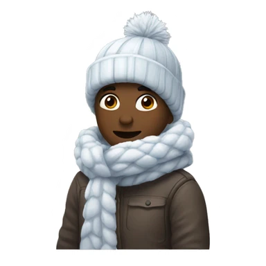 Winter aesthetic sticker