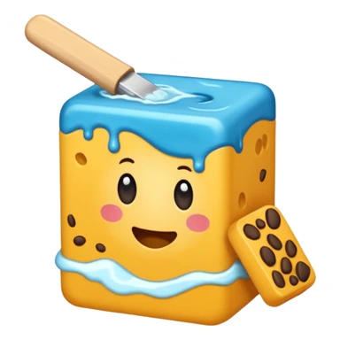 bisturi cortando um bloco de pele, mostrando as camadas internas (epiderme, derme e hipoderme) sticker