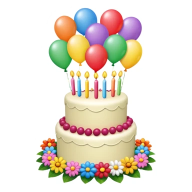 birthday garden sticker