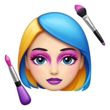 maquillaje sticker