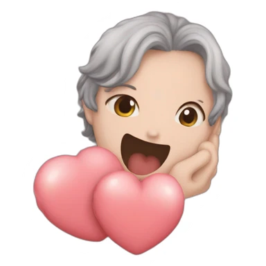 cœur amoureux sticker