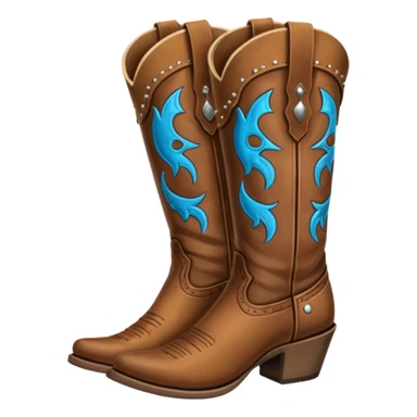 cowgirl boots asthetic sticker