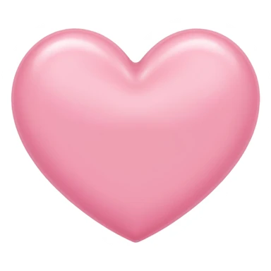 Baby pink heart sticker