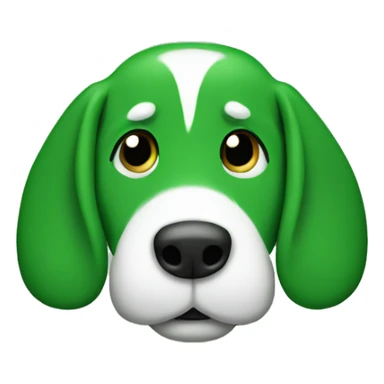 Green snoopy sticker