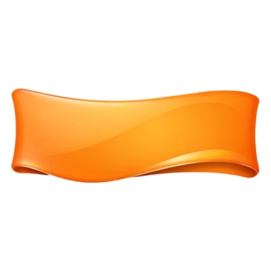 elegant horizontal banner with HEX code #FF6A00 sticker