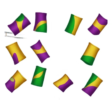 Mardi Gras jeans  sticker