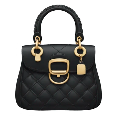 Black dior handbag sticker