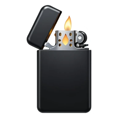 black lighter sticker