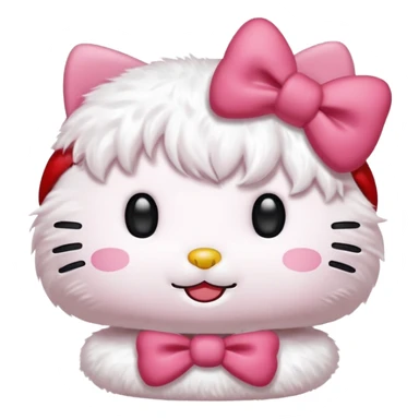 Hello kitty cartoon sticker
