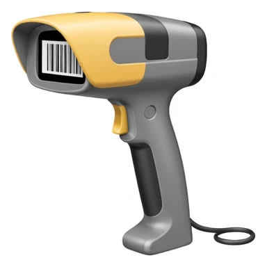 barcode scanner with barcode sticker