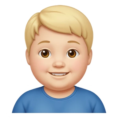 criança gorda sticker