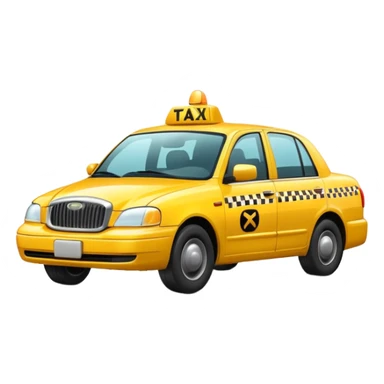 taxi cab sticker