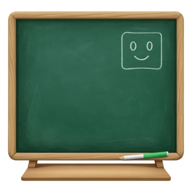 School Chalkboard sticker