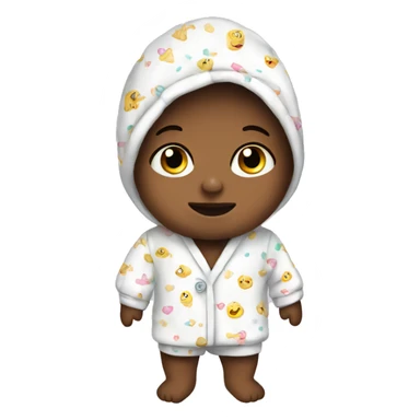 Baby pajamas sticker