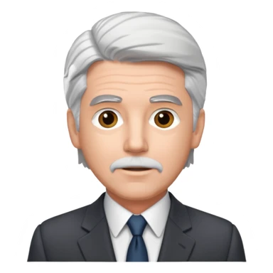 Michael McDonald with suit jacket sticker