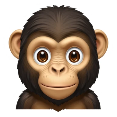 Chimpanzee sticker