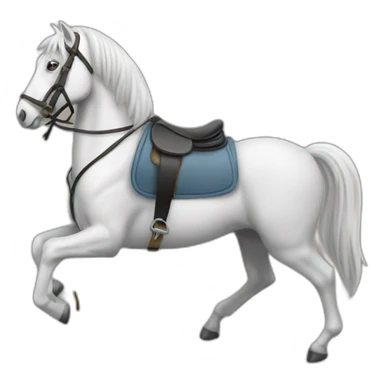 Cheval sur un Cheval sticker