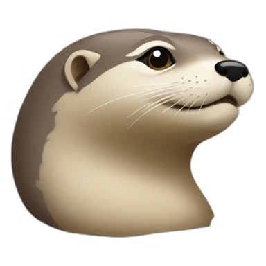 Loutre-qui-lit sticker