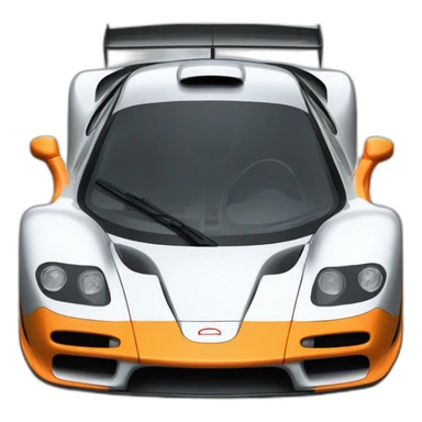 McLaren F1 car sticker