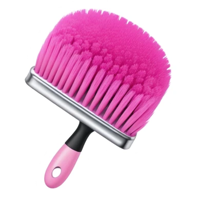 a face brush pink sticker