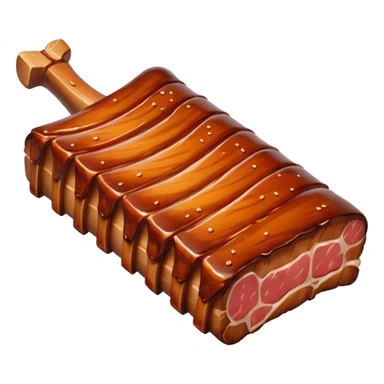 Pork ribs emoji sticker
