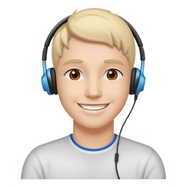 😌+🎧 relax  sticker