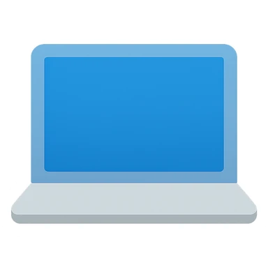 technology icon, modern flat color style, simple and clean sticker