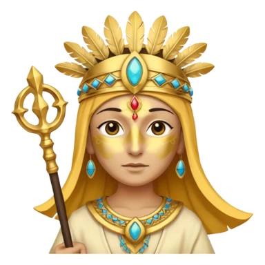 the Egyptian god Ra sticker