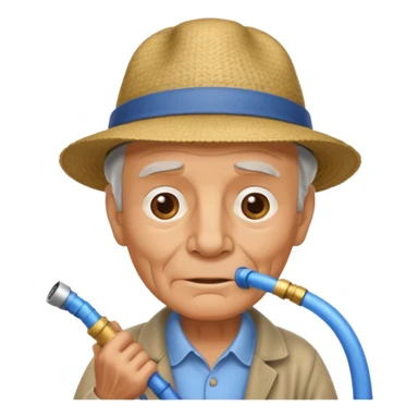 Hose , old man sticker