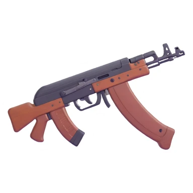 AK-47 weapon from Rust survival game sticker