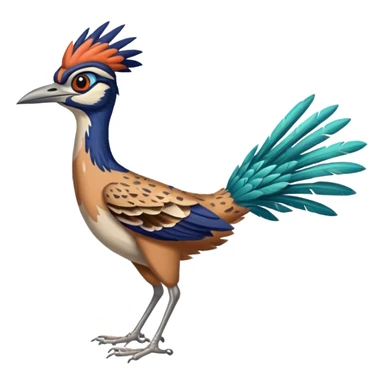 roadrunner colorful appears to be running sticker